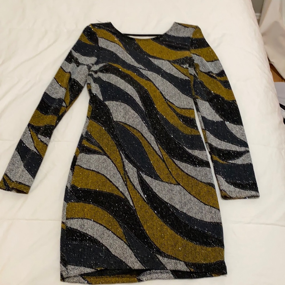 Sparkly right mini dress